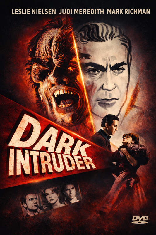 DARK INTRUDER (1965) Leslie Nielsen, Judi Meredith, Mark Richman - Public Domain Movie DVD NO CASE