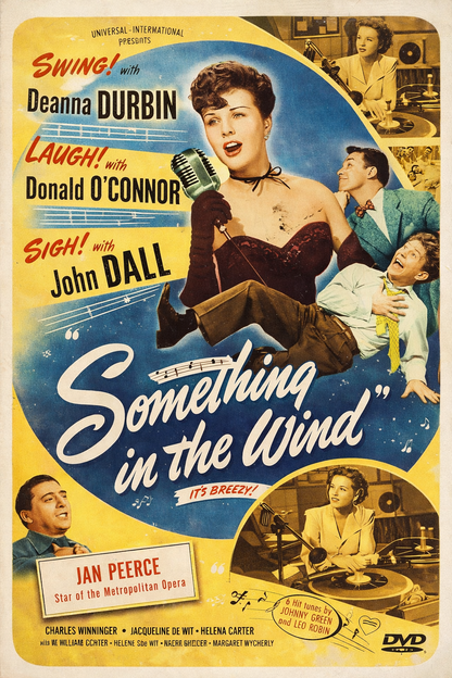 SOMETHING IN THE WIND (1947) Deanna Durbin ,Donald O'Connor ,John Dall - PUBLIC DOMAIN DVD ONLY NO CASE