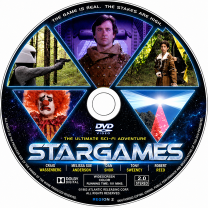 STARGAMES (1997)  Starring - Jacqulin ColJacqulin Cole,Daran Norris,Brian Fitzpatrick,Greydon Clark,Tony Curtis - DVD ONLY NO CASE