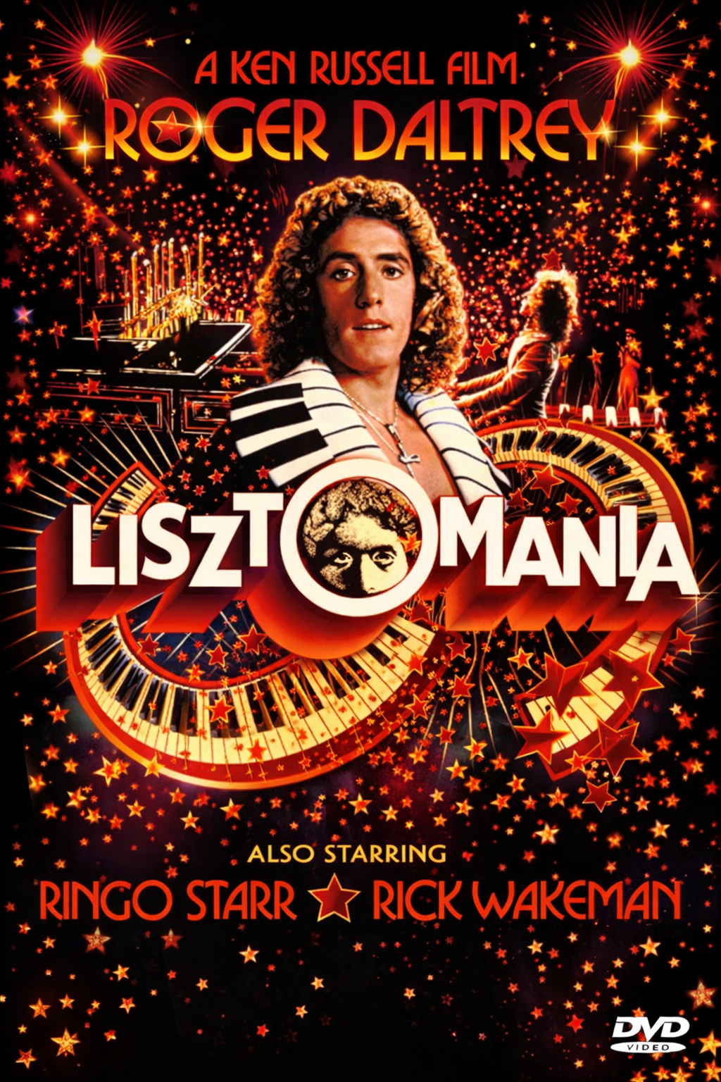 LISTOMANIA (1975) Roger Daltrey, Ringo Star - Public Domain DVD NO CASE