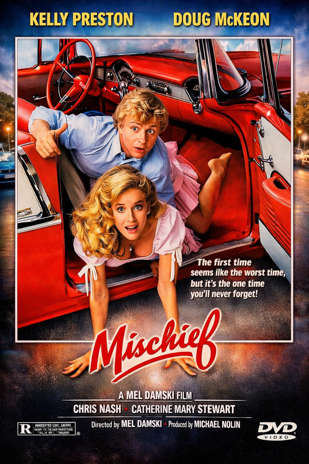 MISCHIEF (1985) Doug McKeon,Catherine,Mary Stewart, Public Domain DVD NO CASE