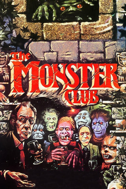 THE MONSTER CLUB (1981) Vincent Price John Carradine - PUBLIC DOMAIN DVD ONLY NO CASE