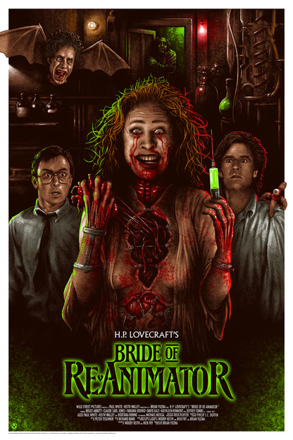 BRIDE OF RE-ANIMATOR (1990) Starring - Jeffrey Combs • Bruce Abbott • Fabiana Udenio • David Gale • Kathleen Kinmont • Claude Earl Jones - Public Domain Movie DVD NO CASE