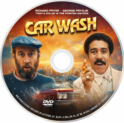 CAR WASH  (1976) RICHARD PRYOR - Public Domain DVD NO CASE