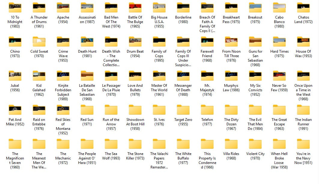 CHARLES BRONSON  - 66 MOVIE COLLECTION ON ONE USB PLUG & PLAY
