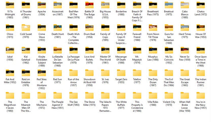 CHARLES BRONSON  - 66 MOVIE COLLECTION ON ONE USB PLUG & PLAY
