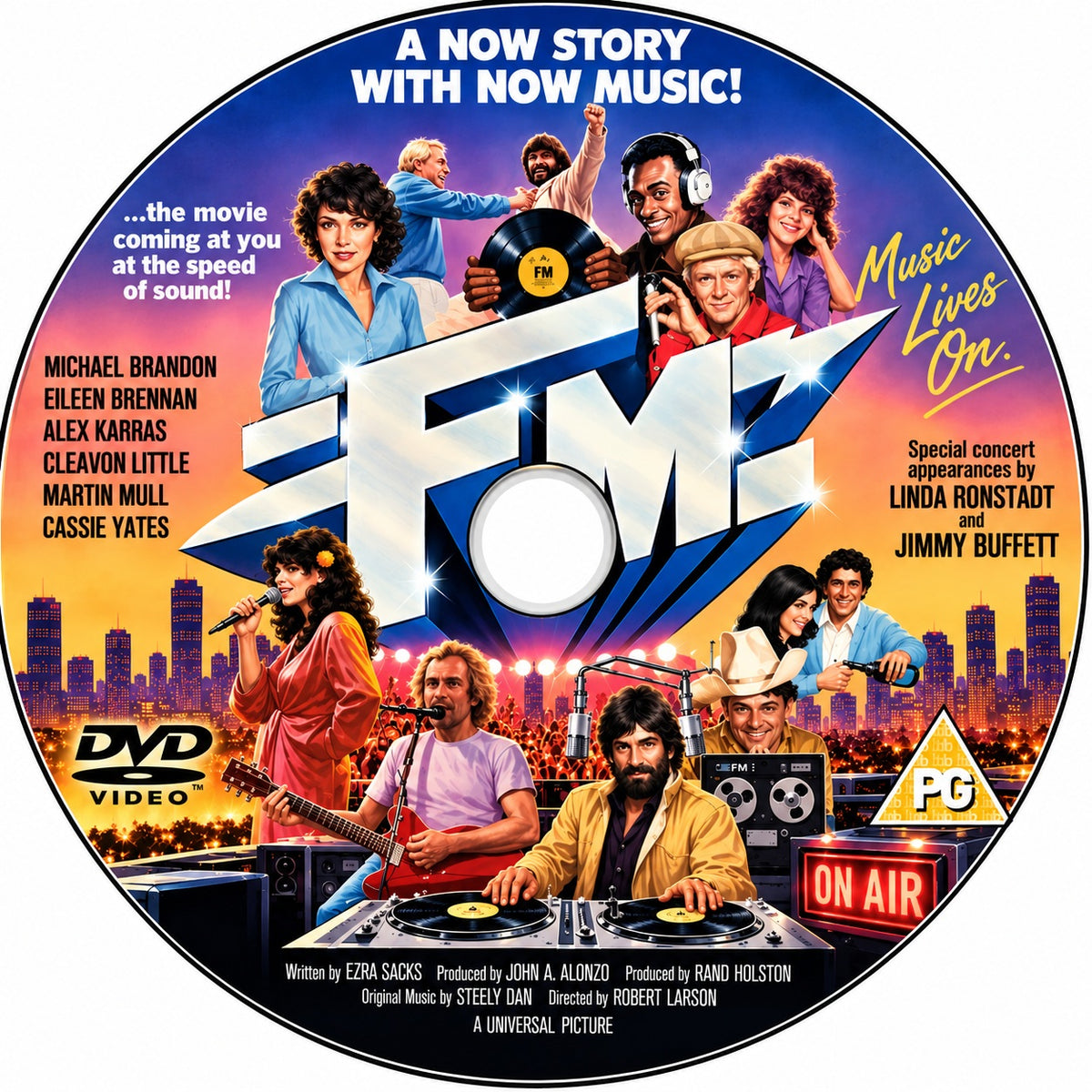 FM  (1978)  Alex Karras, Cleavon Little - DVD, Public Domain DVD NO CASE