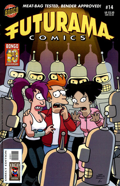 THE SIMPSONS & FUTURAMA - RETRO COMICS COLLECTION CBZ Format ON USB