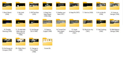 GEORGE FORMBY COLLECTION - 21 MOVIE COLLECTION ON ONE  PLUG & PLAY USB