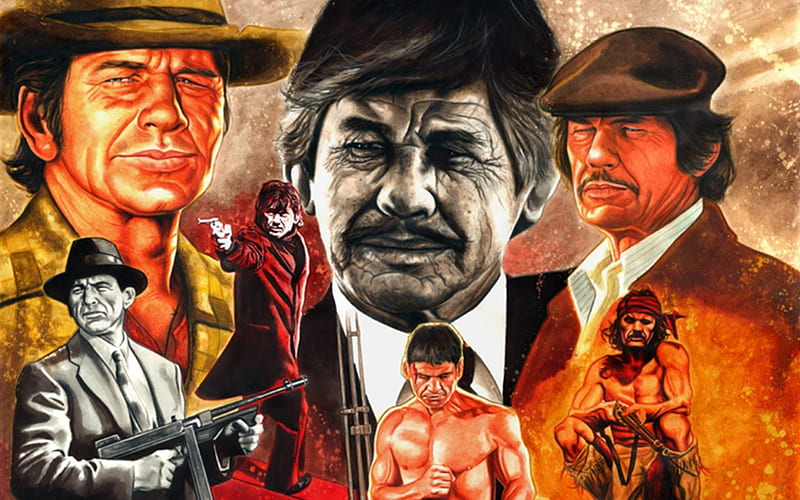 CHARLES BRONSON  - 66 MOVIE COLLECTION ON ONE USB