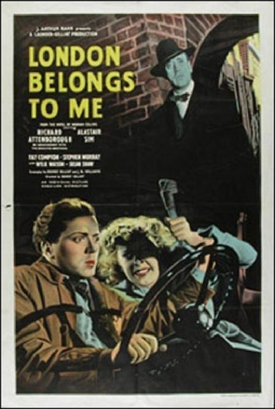 LONDON BELONGS TO ME (1948) Richard Attenborough, Public Domain DVD NO CASE