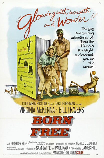 BORN FREE (1966) Virginia McKenna,Bill Travers - Public Domain DVD NO CASE