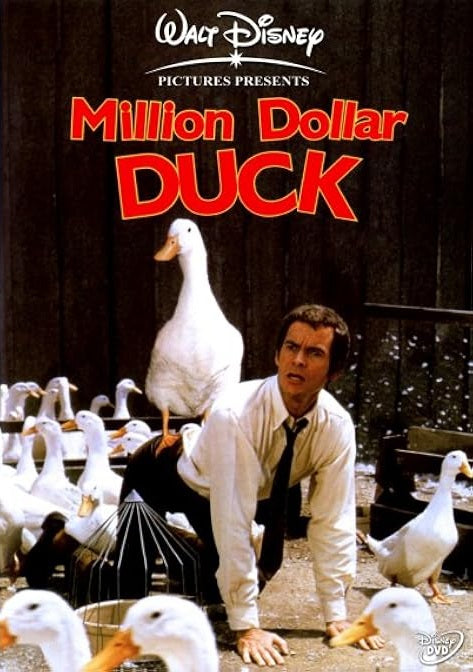 THE MILLION DOLLAR DUCK (1971) Dean Jones,Sandy Duncan,Joe Flynn,Tony Roberts,James Gregory,Lee Montgomery - Public Domain DVD NO CASE