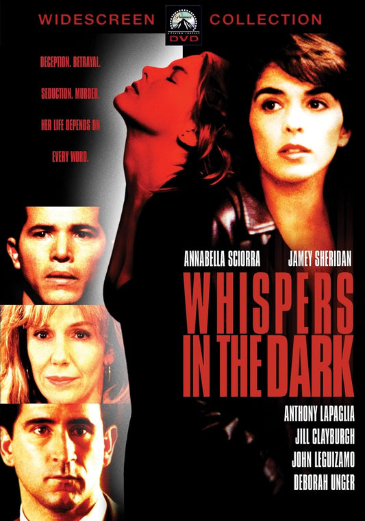 WHISPERS IN THE DARK (1992) Annabella Sciorra,Jamey Sheridan,John Leguizamo,Deborah Unger,Alan Alda - RARE DELETED DVD ONLY NO CASE