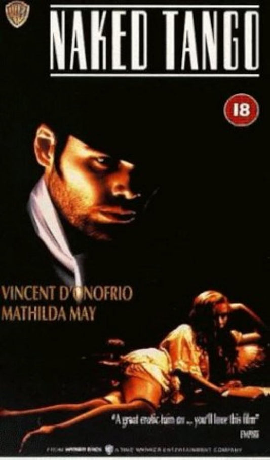 NAKED TANGO (1990) Vincent D'Onofrio,Mathilda May,Esai Morales - Public Domain DVD NO CASE
