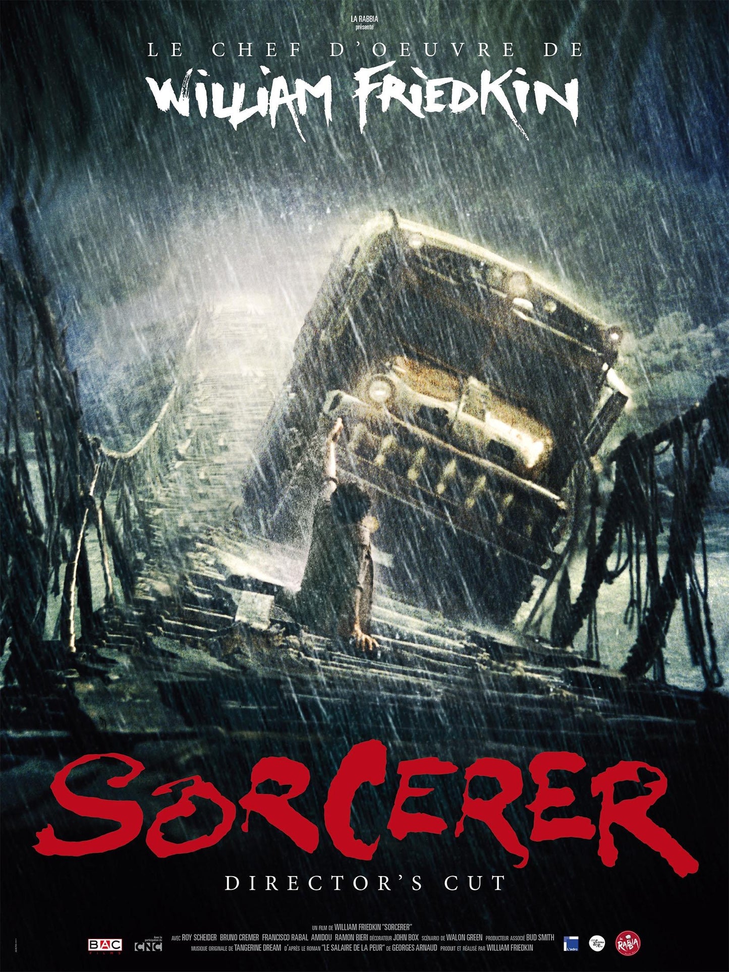 SORCERER (1977) Roy Scheider,Bruno Cremer,Francisco Rabal,Amidou,Ramon Bier - Public Domain DVD NO CASE