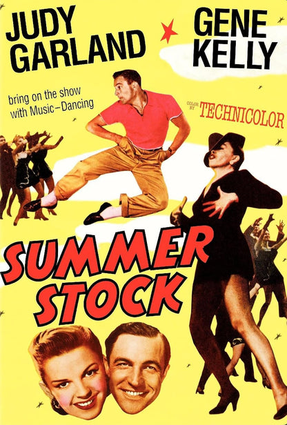 SUMMER STOCK (1950) Starring - Judy Garland,Gene Kelly - DVD, Public Domain DVD NO CASE