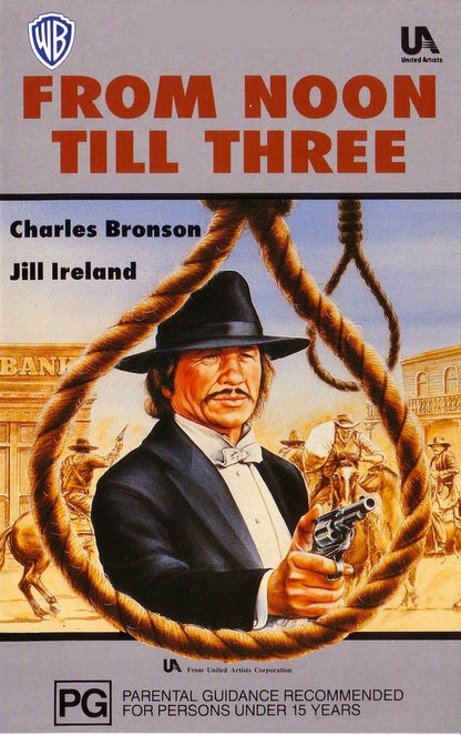 FROM NOON TILL THREE (1976) Charles Bronson, Stan Haze, Douglas Fowley, Jill Ireland, Douglas V. Fowley - Public Domain Movie DVD NO CAS7