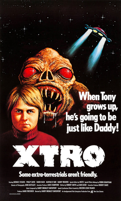 XTRO (1982) Philip Sayer,Bernice Stegers,Maryam d'Abo,Simon Nash - Public Domain DVD NO CASE