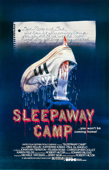SLEEPAWAY CAMP (1983) Mike Kellin ,Katherine Kamhi ,Paul DeAngelo ,Jonathan Tiersten ,Felissa Ros - Public Domain DVD NO CASE