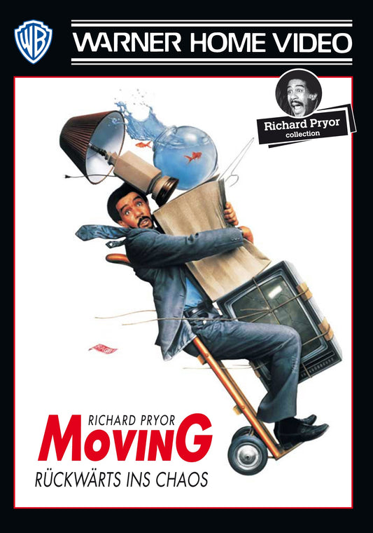 MOVIING (1988)  Richard Pryor,Beverly Todd,Dave Thomas,Dana Carvey,Randy Quaid - Public Domain Movie DVD NO CASE