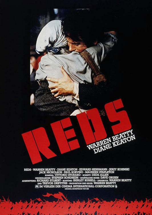 REDS (1981) Warren Beatty,Diane Keaton,Edward Herrmann,Jerzy Kosiński,Jack Nicholson - DVD ONLY NO CASE