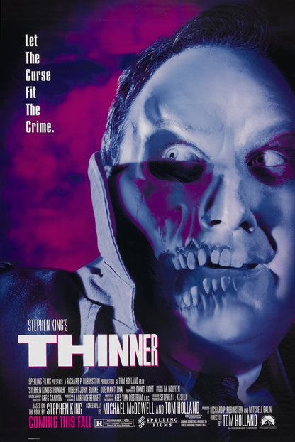 THINNER (Stephen King) (1996) Robert John Burke,Joe Mantegna - PUBLIC DOMAIN DVD ONLY NO CASE