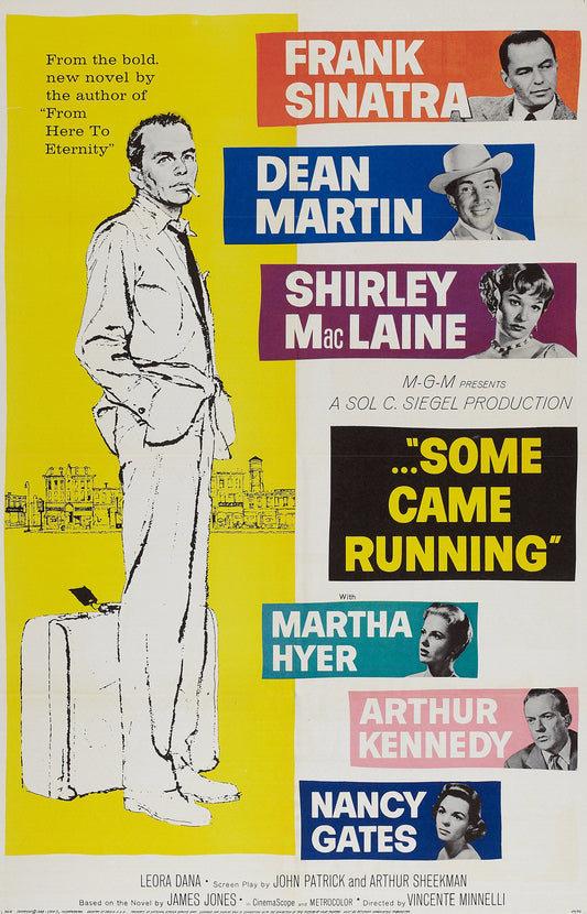 SOME COME RUNNING (1958) - Frank Sinatra,Dean Martin,Shirley MacLaine - Public Domain DVD NO CASE (Copy)