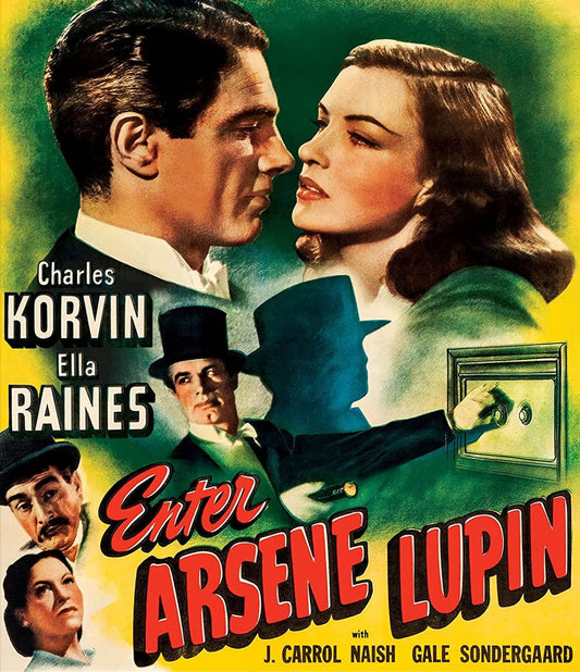 ENTER ARSENE LUPIN (1944) Charles Korvin,Ella Raines - DVD ONLY NO CASE
