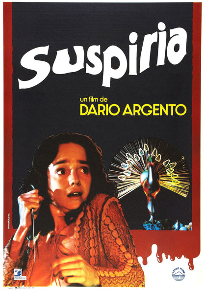 SUSPIRIA (1977) Jessica Harper,Stefania Casini,Flavio Bucci,Miguel Bosé,- Public Domain DVD NO CASE