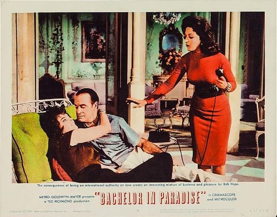 BACHELOR IN PARADISE (1961) Bob Hope ,Lana Turner ,Janis Paige ,Paula Prentiss - DVD Public Domain DVD NO CASE