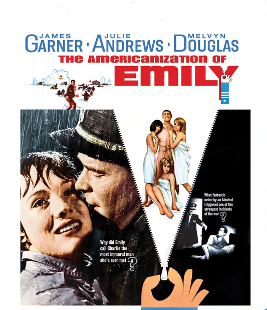 THE AMERICANIZATION OF EMILY (1964) James Garner,Julie Andrews,Melvyn Douglas - RARE DVD ONLY NO CASE