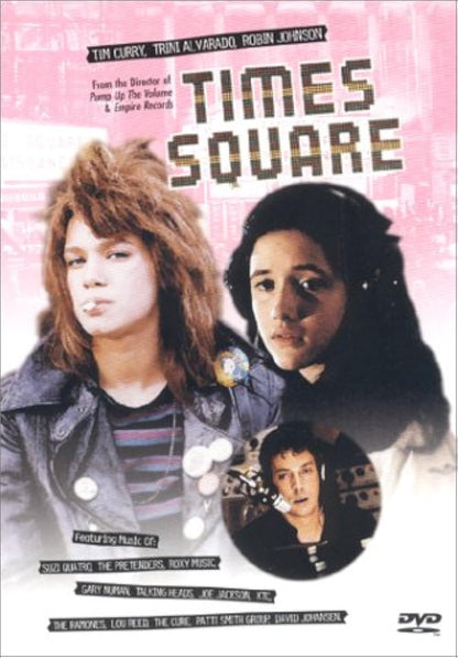 TIMES SQUARE (1980) Tim Curry, Trini Alvarado, Robin Johnson - Public Domain DVD NO CASE