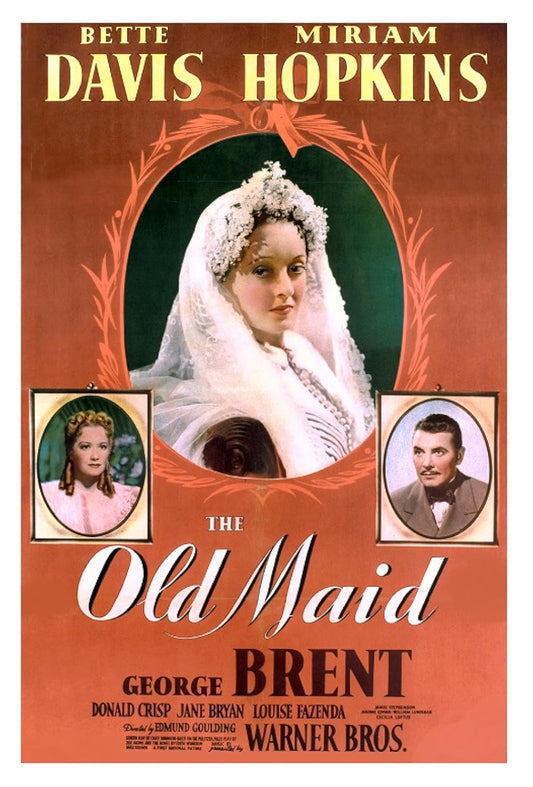THE OLD MAID (1939) Bette Davis, Miram Hopkins - Public Domain Movie DVD NO CASE