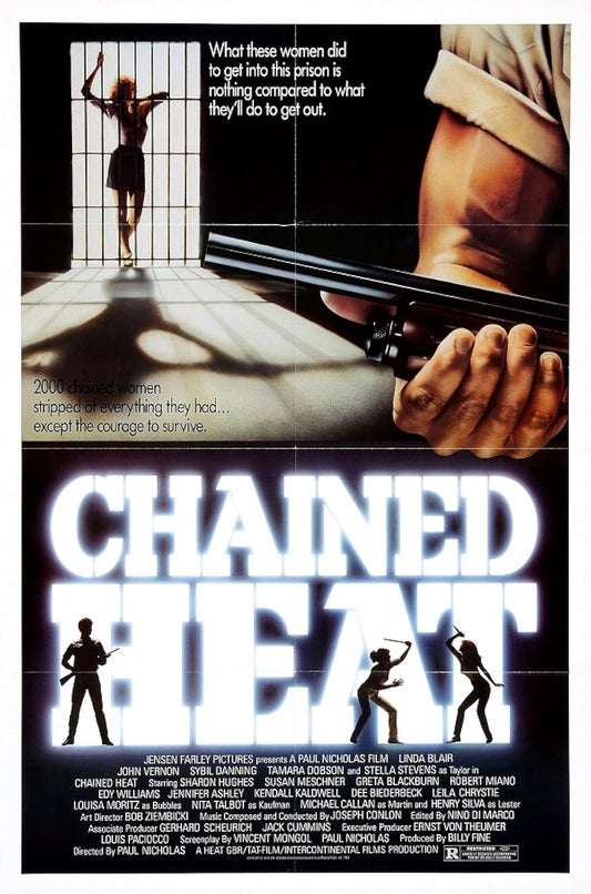 CHAINED HEAT (1985) Linda Blair,John Vernon,Sybil Danning,Tamara Dobson,Stella Stevens - Public Domain DVD NO CASE