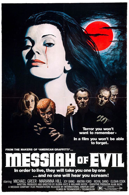 MESSIAH OF EVIL (1974) Marianna Hill,Michael Greer,Anitra Ford,Royal Dano,Elisha Cook Jr. - Public Domain DVD NO CASE
