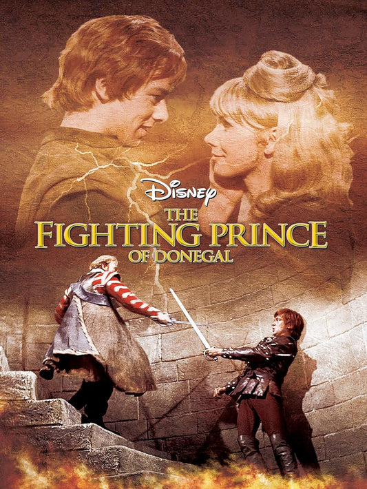 THE FIGHTING PRINCE OF DONEGAL (1966) Peter McEnery,Susan Hampshire,,Tom Adams  - Public Domain DVD NO CASE RARE !