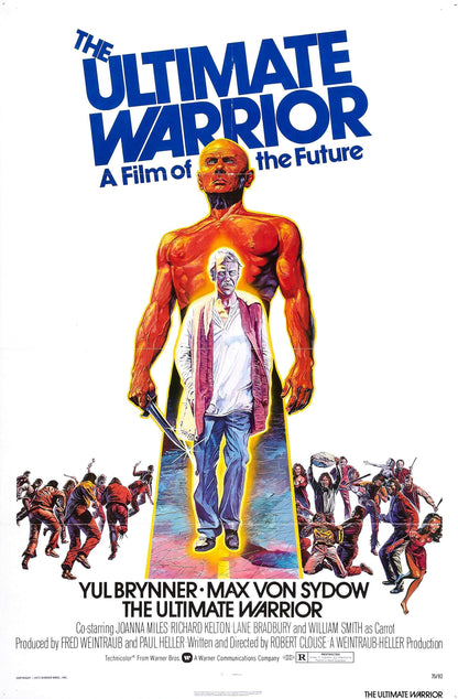THE ULTIMATE WARRIOR (1975) Yul Brynner,Max von Sydow,Joanna Miles,Richard Kelton,Lane Bradbury,William Smith - DVD ONLY NO CASE