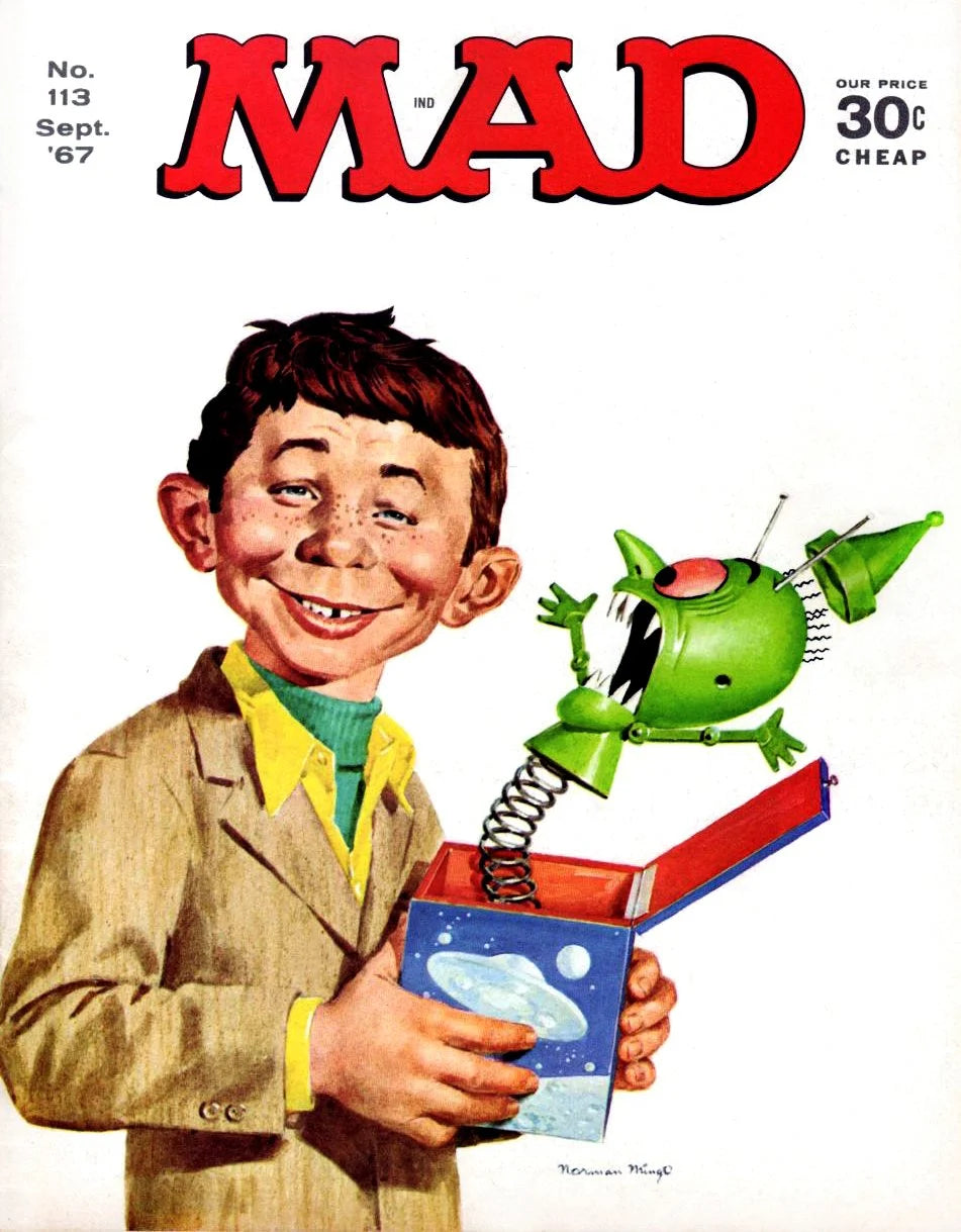 MAD MAGAZINE COLLECTION (1952-2024) Issues 01-550+USB ONLY