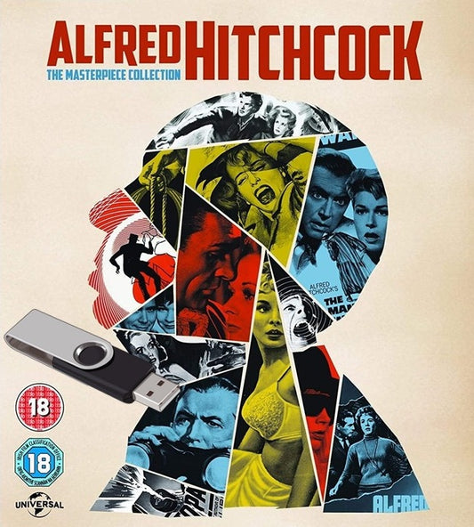 ALFRED HITCHCOCK - MASTERPIECE COLLECTION (USB) (18)  - USB COLLECTION