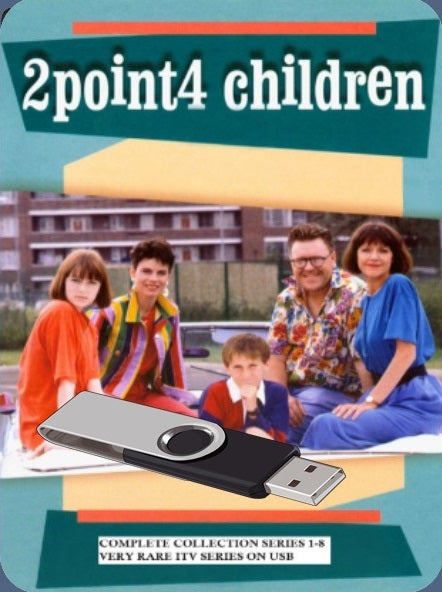 2POINT4 CHILDREN TV SERIES - COMPLETE COLLECTION SERIES 1-8 ON USB ONLY