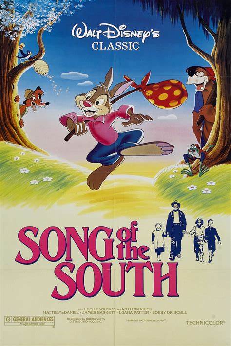 SONG OF THE SOUTH (1946) Starring James Baskett, Ruth Warrick - VERY VERY RARE PUBLIC DOMAIN DVD DISC ONLY