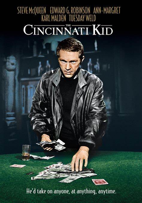 THE CINCINNATI KID (1965) Steve McQueen,Ann-Margaret - Public Domain DVD NO CASE