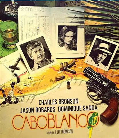 CABO BLANCO (1980) Starring - Charles Bronson,Jason Robards,Dominique Sanda,Fernando Rey,Simon MacCorkindale - RARE DELETED  DVD NO CASE