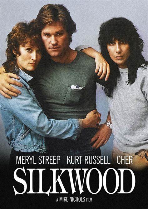 SILKWOOD (1983) Starring - Meryl Streep, Kurt Russell, Cher - Public Domain DVD (No Case)