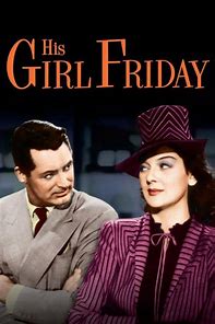 HIS GIRL FRIDAY (1940) Cary Grant - Public Domain DVD NO CASE