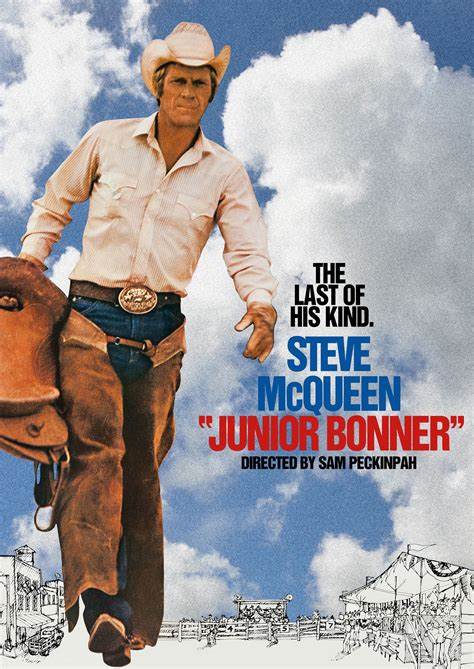 JUNIOR BONNER (1972) Steve McQueen - PUBLIC DOMAIN DVD ONLY NO CASE