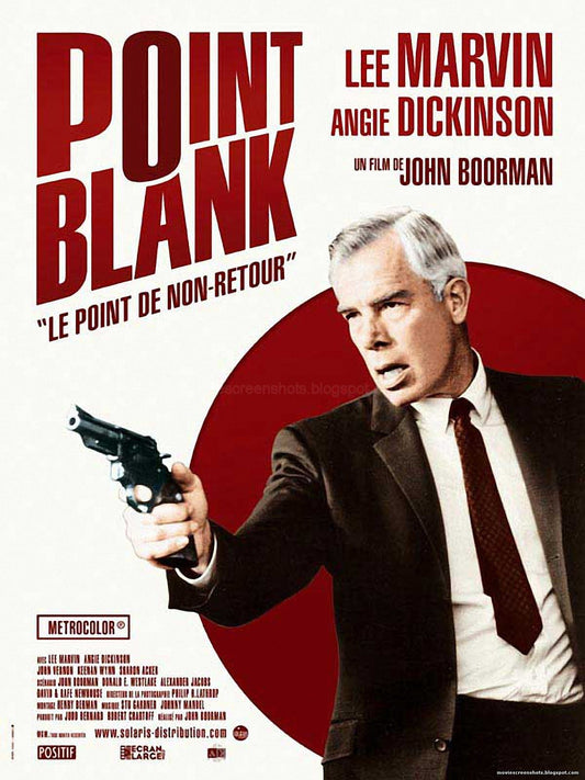 POINT BLANK (1967) Lee Marvin - Angie Dickinson - PUBLIC DOMAIN DVD ONLY NO CASE