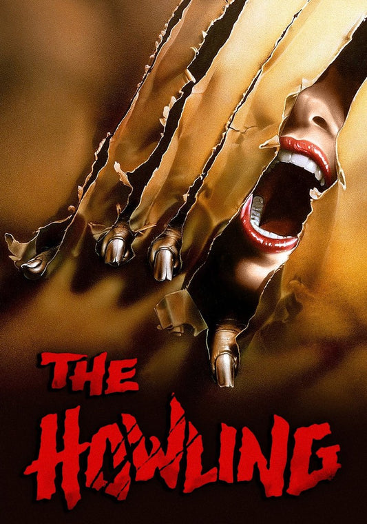 THE HOWLING (1981) Dee Wallace,Patrick Macnee,Dennis Dugan,Christopher Stone,John Carradine - Public Domain DVD NO CASE RARE !