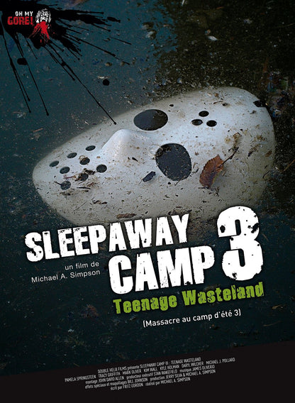 SLEEPAWAY CAMP III: TEENAGE WASTELAND (1989) - Pamela Springsteen - Public Domain DVD NO CASE